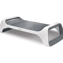 Sale Fellowes I-Spire Series Monitor Stand, Up to 21", (9311101) White/Gray