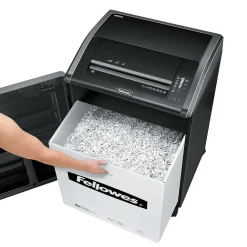 Clearance Fellowes Powershred 485i 38-Sheet Strip-Cut Industrial Shredder (38480)