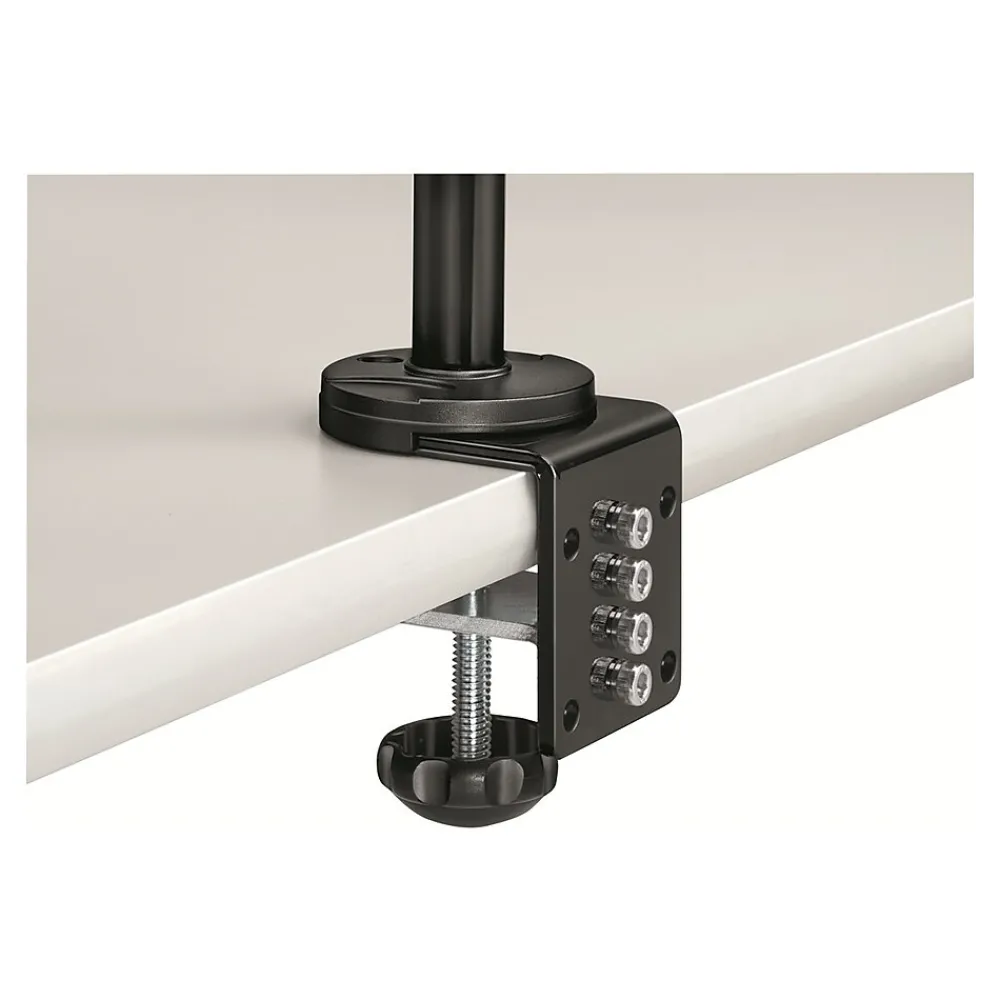 Best Fellowes Professional Series Depth Adjustable Dual Monitor Arm, Up to 32", Black (8041701)