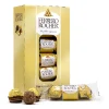 Ferrero Rocher Assorted Hazelnut Milk Chocolate Truffle, 1.3 oz., 12/Pack (220-02059)