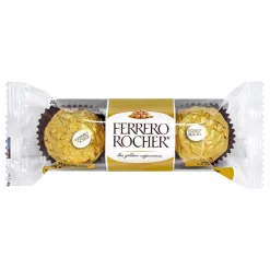 Ferrero Rocher Assorted Hazelnut Milk Chocolate Truffle, 1.3 oz., 12/Pack (220-02059)