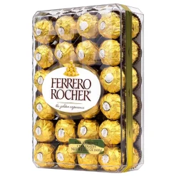 Ferrero Rocher Diamond Box Hazelnut Milk Chocolate Pieces, 48/Box (241-00015)