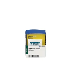 First Aid Only Ibuprofen Tablets, 200 mg, 2 Tablets/Packet, 10 Packets/Box (FAE-7014)<SmartCompliance Hot
