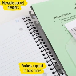 Subject Notebooks|Five Star Advance 5-Subject Subject Notebooks, 8.5
