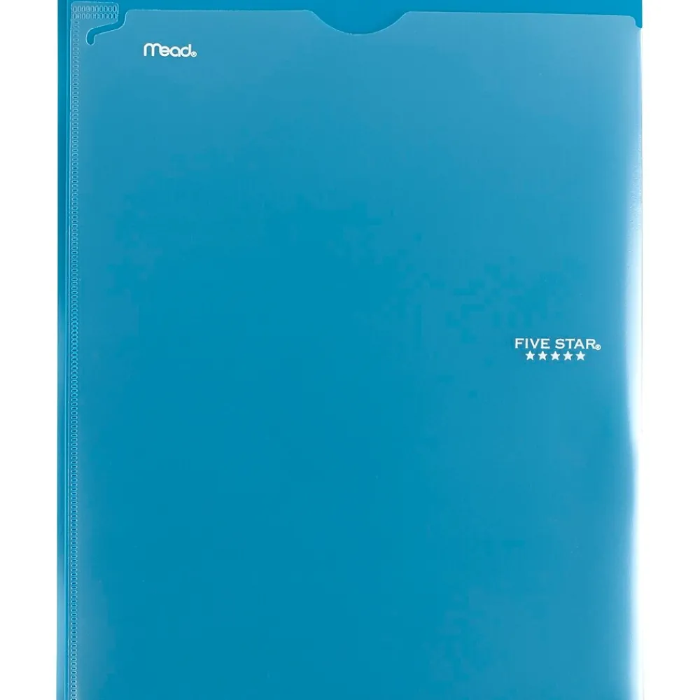 Pocket Folders|Five Star Pocket and Prong 3-Hole Punched 2-Pocket Folders, Assorted Colors (34136)