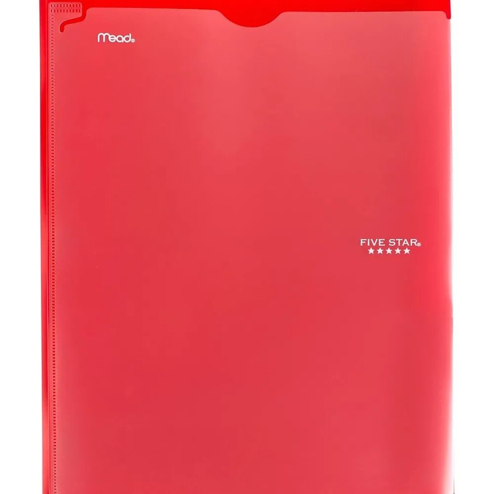 Pocket Folders|Five Star Pocket and Prong 3-Hole Punched 2-Pocket Folders, Assorted Colors (34136)