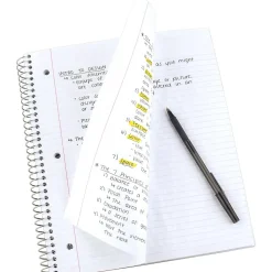 Subject Notebooks|Five Star ® Wirebound Notebook, 1-Subject Notebook, 8.5
