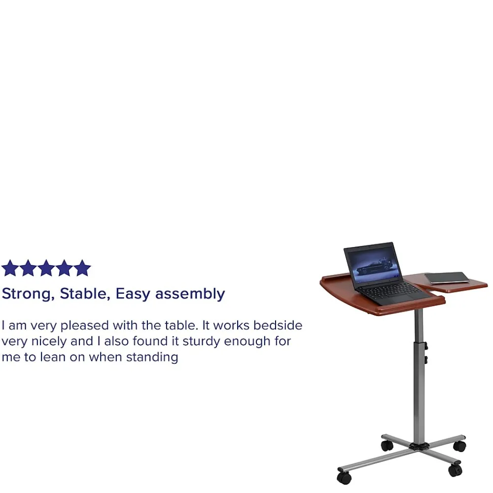 Office Desks*Flash Furniture 29" Laminate Laptop Desks Cherry (NANJN2762)