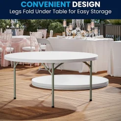 Folding Tables*Flash Furniture Elon Folding Table, 59.75