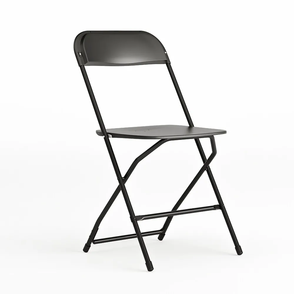 Folding & Stacking*Flash Furniture HERCULES Plastic Office Chair, Black (LE-L-3-BK-GG)