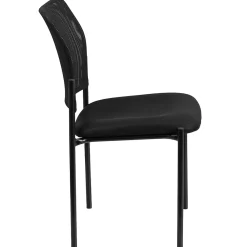 Folding & Stacking*Flash Furniture Jana Mesh Stackable Side Chair, Black (GO5152)