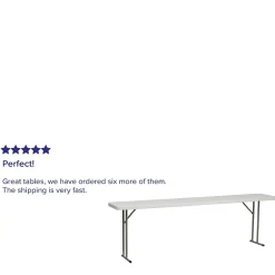 Folding Tables*Flash Furniture Kathryn Folding Table, 96