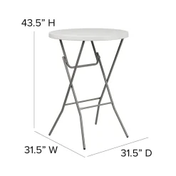 Folding Tables*Flash Furniture Kathryn Folding Table, 31.5