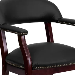 Office Chairs*Flash Furniture Leather Conference Chair, Black (BZ100LFBKLEA)