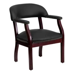 Office Chairs*Flash Furniture Leather Conference Chair, Black (BZ105LFBKLEA)