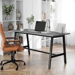 Conference Room Tables*Flash Furniture Redmond 60"W x 24"D Conference Table, Laminate, Gray Oak (MTM6024LTGRYABF)