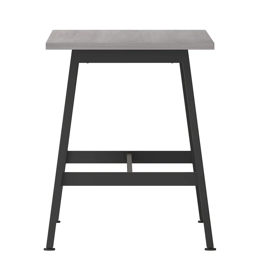 Conference Room Tables*Flash Furniture Redmond 60"W x 24"D Conference Table, Laminate, Gray Oak (MTM6024LTGRYABF)