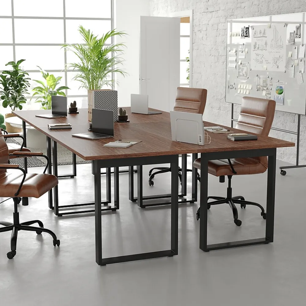 Conference Room Tables*Flash Furniture Redmond 60"W x 30"D Conference Table, Laminate, Walnut (MTM6030WLTUBF)