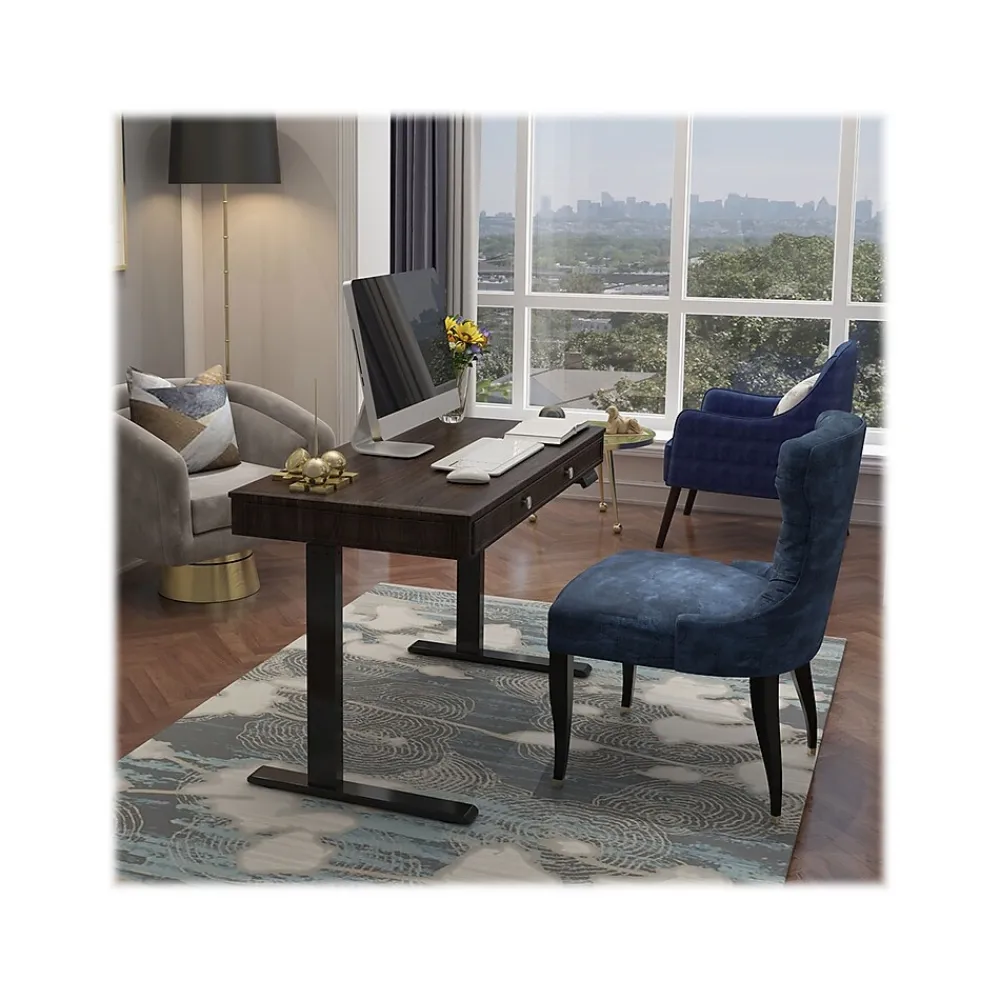 Standing Desks*FlexiSpot 48"W Electric Adjustable Standing Desk, Brown (UD5B-OFF)