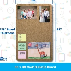 Bulletin*Flipside Cork Bulletin Board, 36