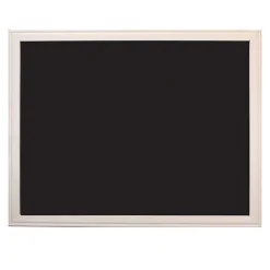 Dry Erase*Flipside Dry-Erase Blackboard, Wood Frame, 18" x 24" (17920)