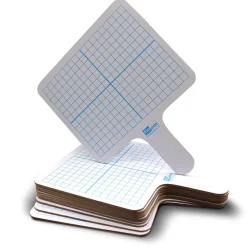 Dry Erase*Flipside Dry-Erase Graphing Paddle, Pen, and Eraser Class Pack, 36/Set (19125)