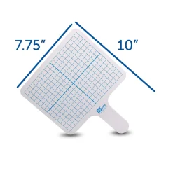 Dry Erase*Flipside Dry-Erase Graphing Paddle, Pen, and Eraser Class Pack, 36/Set (19125)