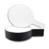 Dry Erase*Flipside Oval Answer Paddle Class Pack Dry-Erase Whiteboard, 7" x 12", 12/Pack (FLP12032)