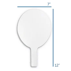 Dry Erase*Flipside Oval Dry-Erase Paddle, Eraser, and Pen Class Pack, 36/Set (11232)