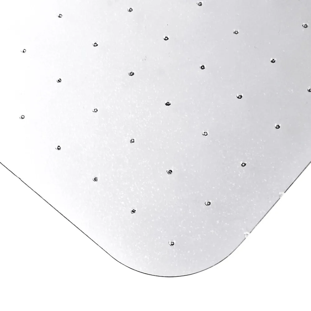 Chair Mats*Floortex Ecotex BioPlus Carpet Chair Mat, 46" x 60", Clear Bio Based Polycarbonate (NRCMFLBG0004)