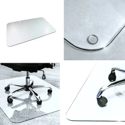 Chair Mats*Floortex Glaciermat Carpet & Hard Floor Chair Mat, 36