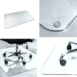 Chair Mats*Floortex Glaciermat Carpet & Hard Floor Chair Mat, 36