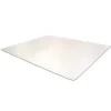 Chair Mats*Floortex Hometex 30" x 48" Rectangular Floor Mat for Hard Floors, Vinyl (FRHMCH12075EV)