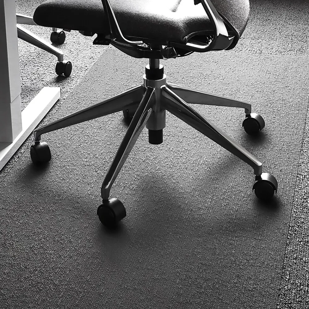 Chair Mats*Floortex Ultimat Carpet Chair Mat, 60" x 79", Clear Polycarbonate (FR1115020023ER)