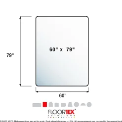 Chair Mats*Floortex Ultimat Carpet Chair Mat, 60