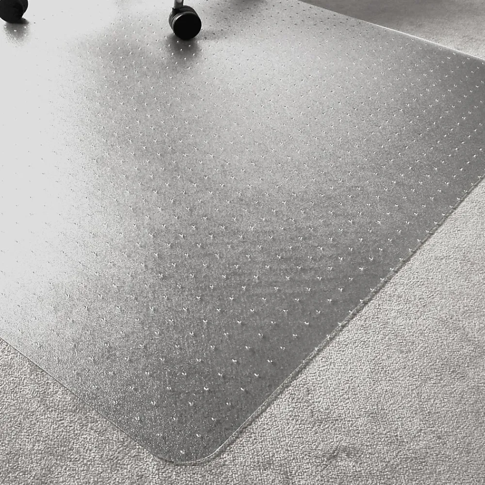 Chair Mats*Floortex Ultimat Carpet Chair Mat, 48" x 60", Designed for Low/Medium-Pile Carpet, Clear Polycarbonate (1115023TR)