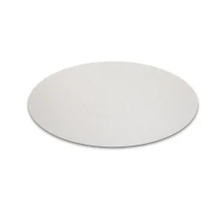 Chair Mats*Floortex Ultimat Floor Mat, 24" Diameter, Designed for Medium-Pile Carpet, Clear Polycarbonate (126020RR)