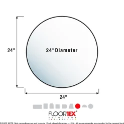 Chair Mats*Floortex Ultimat Floor Mat, 24