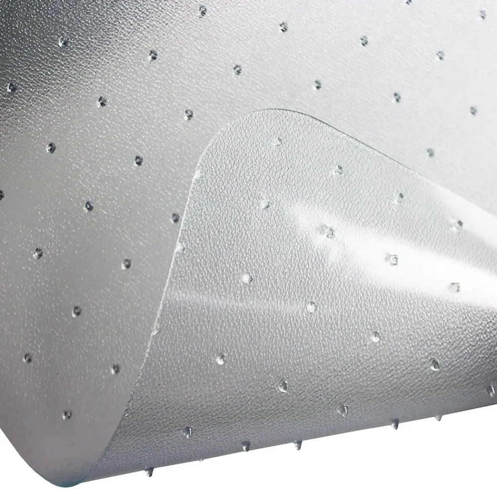 Chair Mats*Floortex Valuemat Plus Chair Mat, 30" x 48", Designed for Low-Pile Carpet, Clear Polycarbonate (FC117520ER)