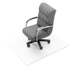 Chair Mats*Floortex Valuemat Plus Chair Mat, 36" x 48", Designed for Low-Pile Carpet, Clear Polycarbonate (FC119020ER)