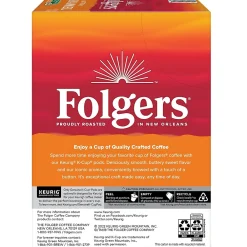 Folgers Buttery Caramel Coffee, Medium Roast, 0.31 oz. Keurig® K-Cup® Pods, 24/Box (6680)