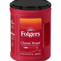 Folgers Classic Roast Ground Coffee, Medium Roast, 40.3 oz. (2550000529C/2550030420)