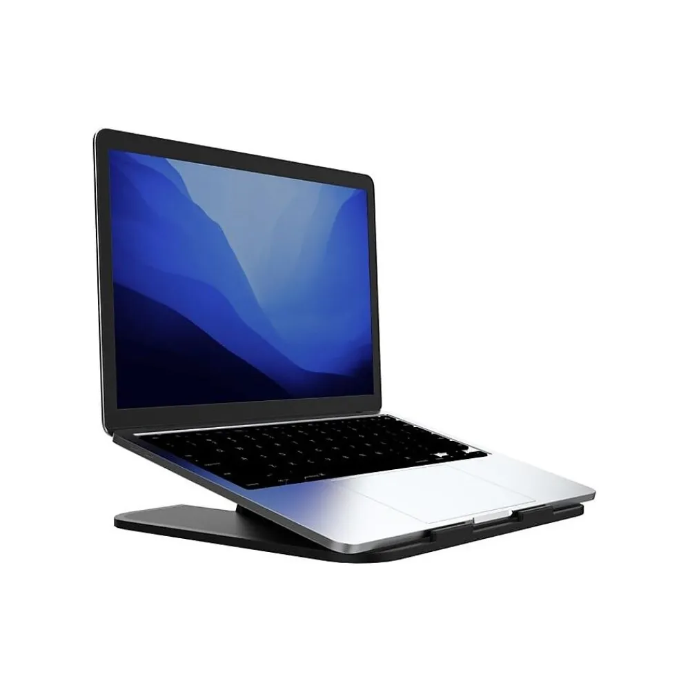 Elevate 10.94" x 10" Plastic Laptop Stand, (F101-ELBLK)<Function101