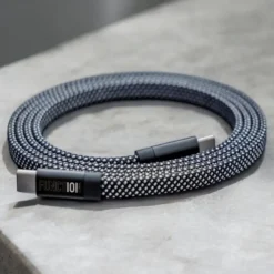 NEAT CABLE Magnetic USB-C Charging Cable, 4.9 ft., Silver (F101-LCSI5)<Function101 New
