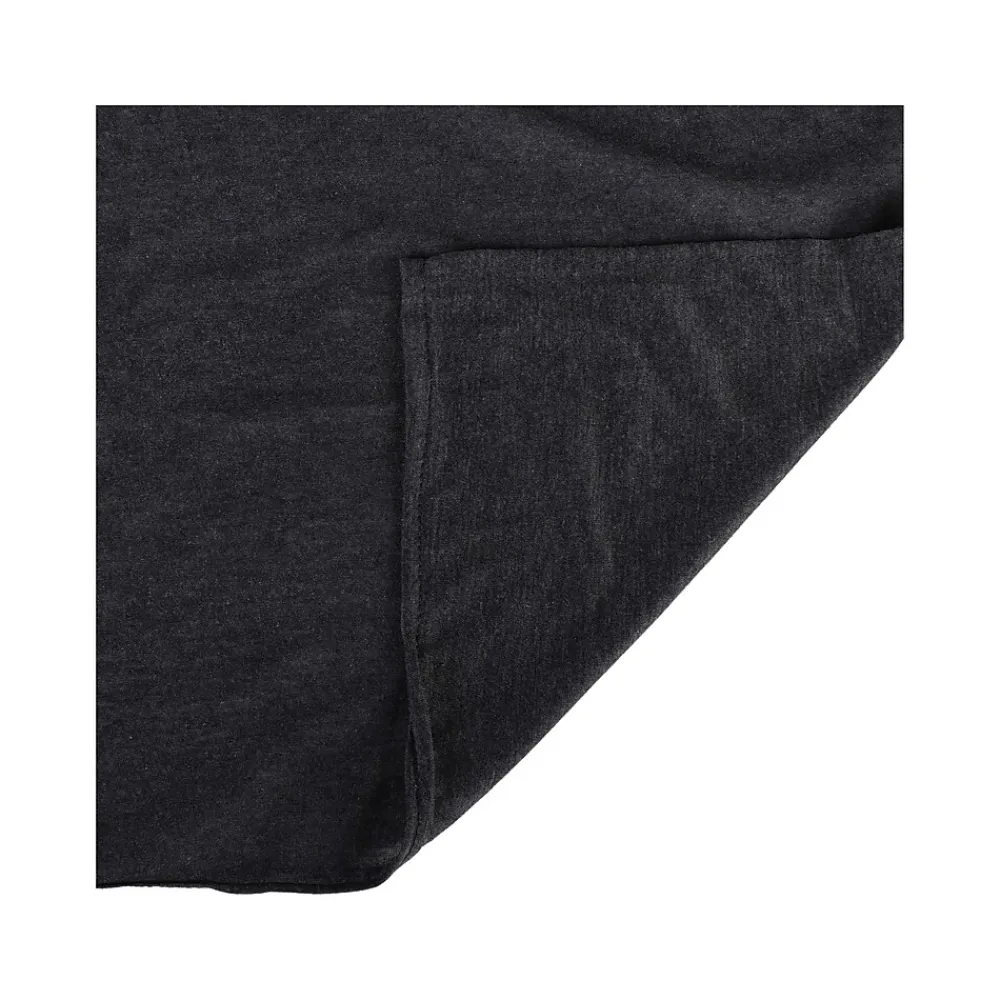 Fabric Travel Blanket, 50" x 47", Gray (27119)<G Force Outlet