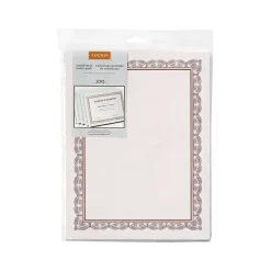 Awards & Certificates*Gartner Studios Variety Pack Certificates, 8.5" x 11", Assorted Colors, 100/Pack (35741)