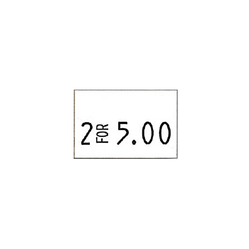 Labels|Garvey ® 14000 Labels/Sleeve 12 mm x 18 mm Blank Labels, (1812-0300)