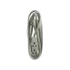 GE 3 Outlet Power Strip, Gray (50552/43027)