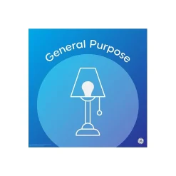 GE 5.5 Watt Soft White LED neral-Purpose Bulb, 2/Pack (93131319)