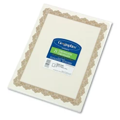Awards & Certificates*Geographics Certificates, 8.5